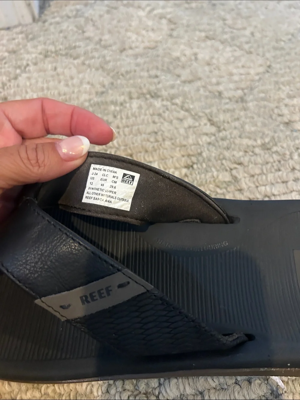 Reef comfort footbed